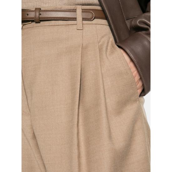 26FW 막스마라 스튜디오 팬츠 MSTLAGO 344 006 BEIGE - MAX MARA STUDIO