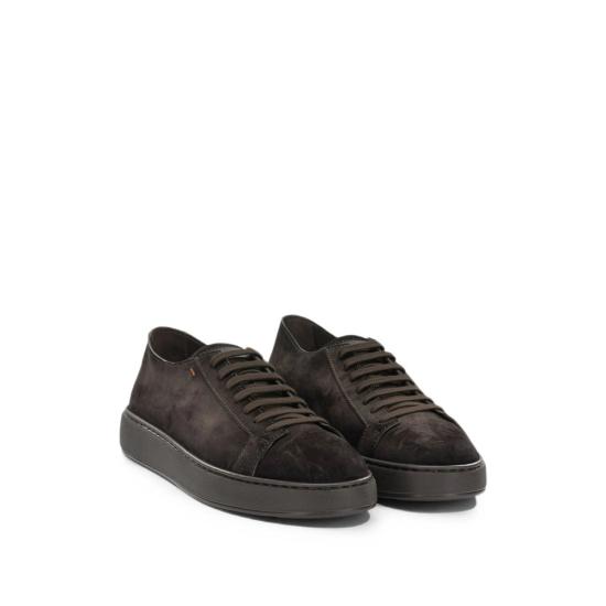26FW 산토니 스니커즈 MBCD21571SMOT AOLT60 BROWN - SANTONI