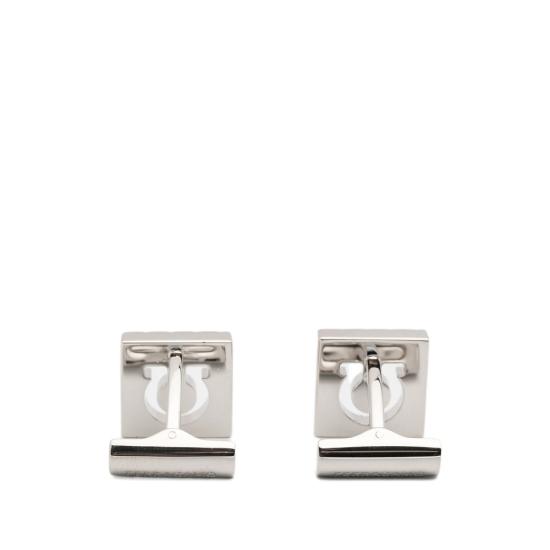 26FW 살바토레 페라가모 커프스 링크/타이 홀더 770411 0795906 PALLA SILVER - SALVATORE FERRAGAMO