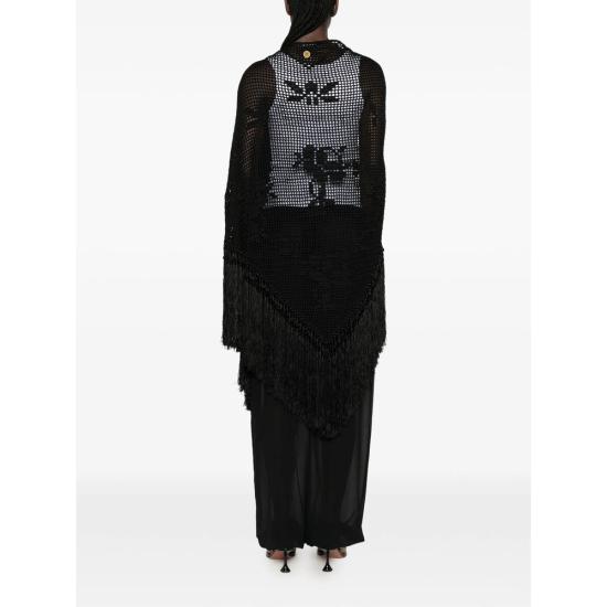 26FW 키아라이즈 케이프 SROS005CO VI SE VBK BLACK - CHIARA IS
