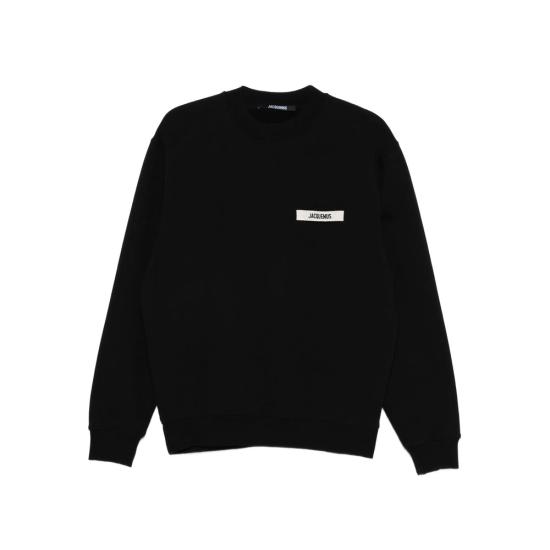 26FW 자크뮈스 그로그랭 스웨트 셔츠 SSM00206 AJ00126 990 BLACK