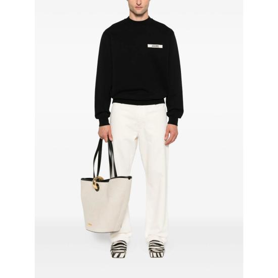 26FW 자크뮈스 그로그랭 스웨트 셔츠 SSM00206 AJ00126 990 BLACK - JACQUEMUS