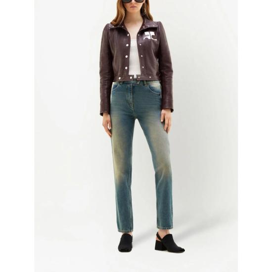 26FW 쿠레쥬 자켓 PERCBL005VY 0014 4010 PURPLE - COURREGES