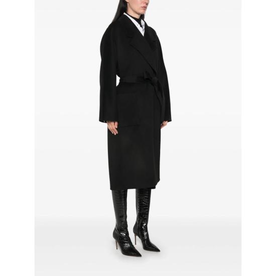 26FW 엘리자베타프랜치 코트 CP01D66E2 110 BLACK - ELISABETTA FRANCHI