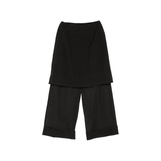 26SS 빅토리아 찬 팬츠 SS26138BL BLACK