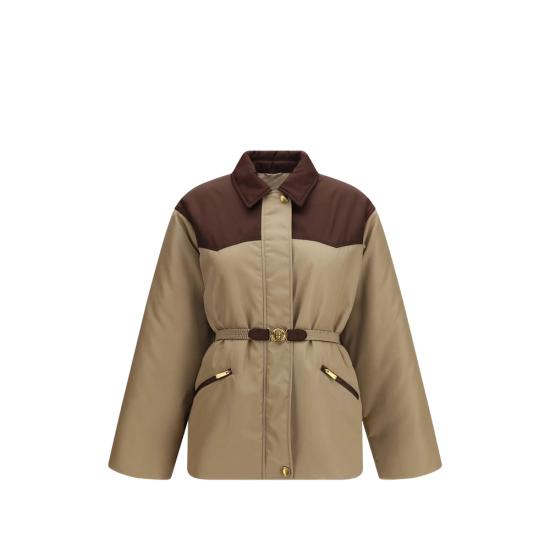 26FW 베르사체 자켓 1A18782 1027009 2NG10 BEIGE