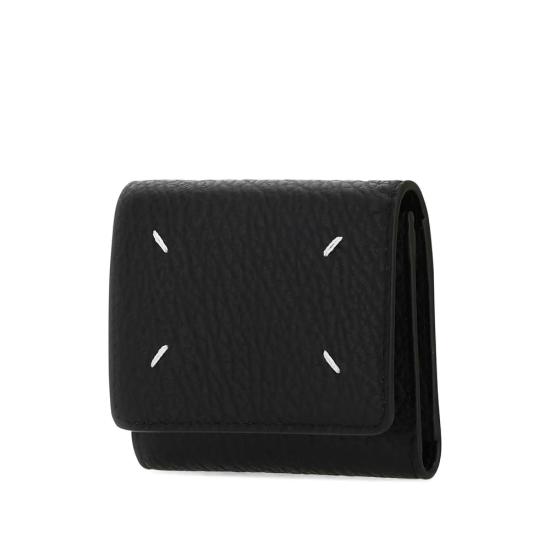 26SS 마르지엘라 포 스티치 월렛 P4455 SA3UI0010 T8013 BLACK - MAISON MARGIELA