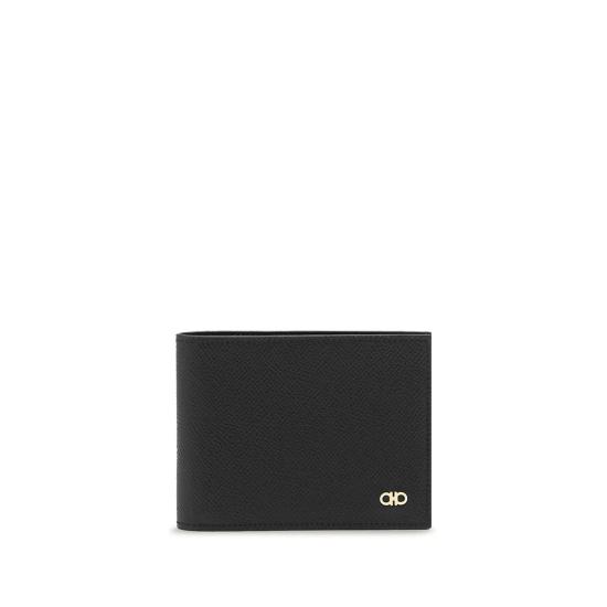26FW 살바토레 페라가모 간치니 반지갑 661451 0775644 NERO BLACK
