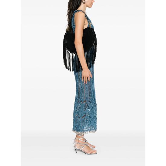 26FW 이자벨마랑 오스칸 소프트 숄더백 C3C14M BF0066FC 01BK BLACK - ISABEL MARANT