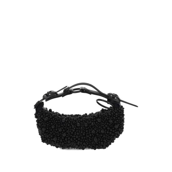 26SS 이너라움 벨트백 HM0BSPEARLS BLACK - INNERRAUM