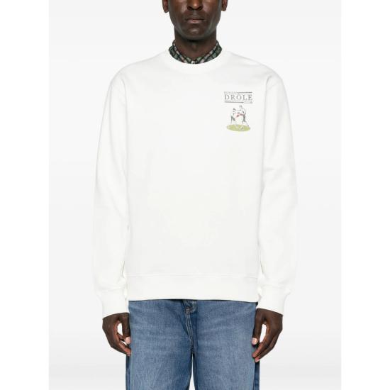 26FW 드롤드무슈 스웨터 SW214 CO127 OFFWH WHITE - DROLE DE MONSIEUR