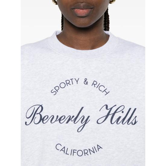 26FW 스포티앤리치 스웨터 ST09876257GY HGREY GRAY - SPORTY & RICH