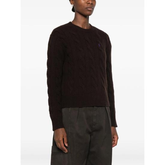 26FW 랄프 로렌 스웨터 211A91216017 BROWN - RALPH LAUREN