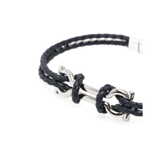 26FW 살바토레 페라가모 브레이슬릿 770422 0796088 BLUE SILVER - SALVATORE FERRAGAMO