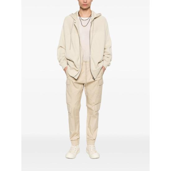 26SS 릭 오웬스 후드 티셔츠 RU01F2241 JNT 138 BEIGE - RICK OWENS