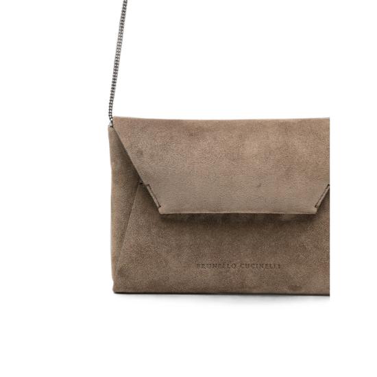 26FW 브루넬로 쿠치넬리 모닐레 장식 BC Duo 파우치 MWDLD2722 C8769 BROWN - BRUNELLO CUCINELLI