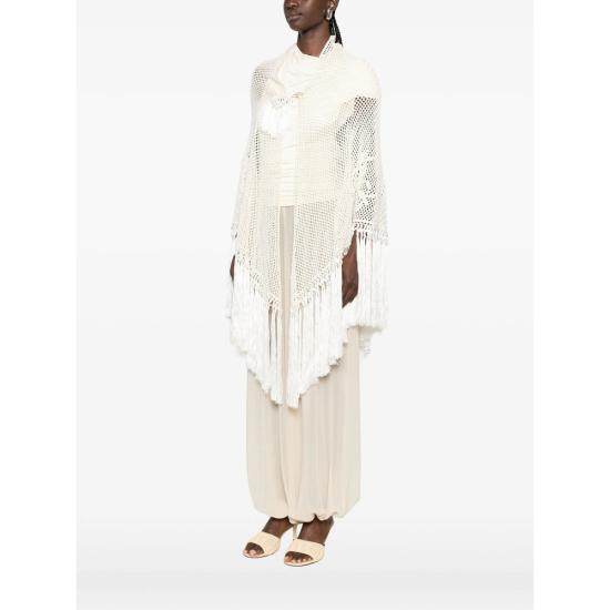 26FW 키아라이즈 케이프 SROS005CO VI SE MRW WHITE - CHIARA IS