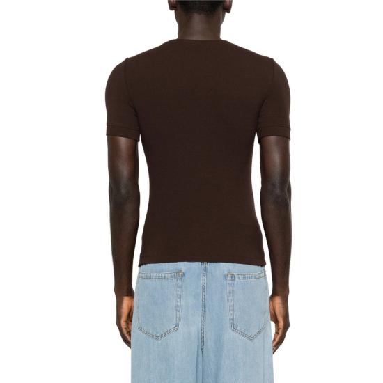 26SS 엔타이어 스튜디오 라운지 티셔츠 ESSS26TT01876 6239 BROWN - ENTIRE STUDIOS