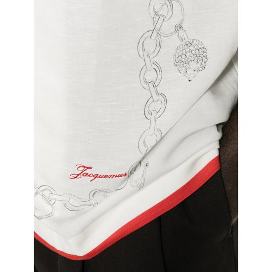 26FW 자크뮈스 셔츠 SHM00646 AW00930 1ZC WHITE - JACQUEMUS