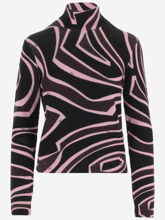 26FW 에밀리오푸치 스웨터 6UKM73 BLACK - EMILIO PUCCI