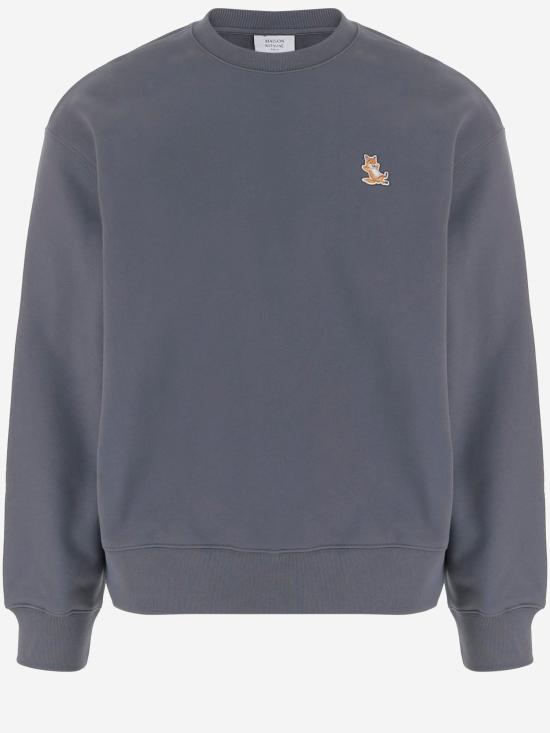 26FW 메종키츠네 탑 MRMJS14KM0341 GRAY - MAISON KITSUNE