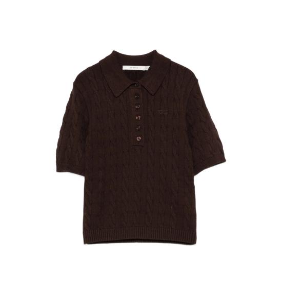26FW 게스투즈 폴로 티셔츠 10911086 THILLA MOLE BROWN
