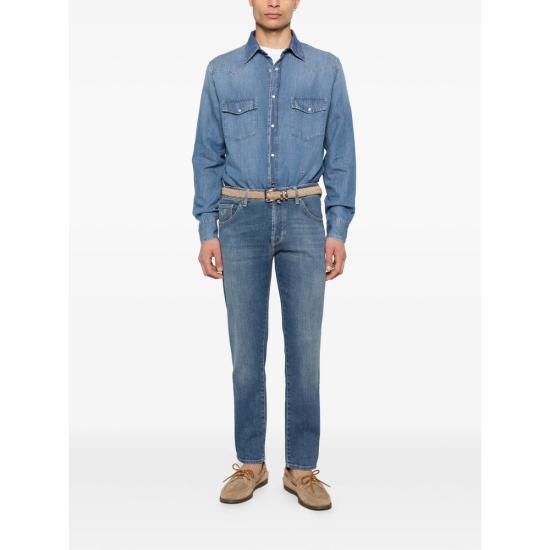 26SS 야콥코헨 셔츠 CO0002 T883A 300D BLUE - JACOB COHËN