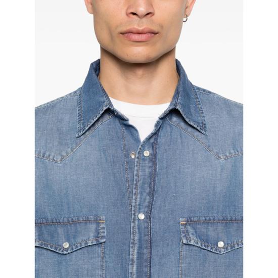 26SS 야콥코헨 셔츠 CO0002 T883A 300D BLUE - JACOB COHËN