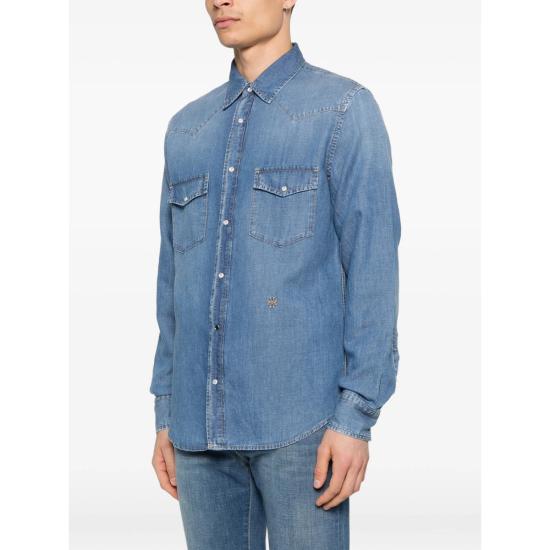 26SS 야콥코헨 셔츠 CO0002 T883A 300D BLUE - JACOB COHËN
