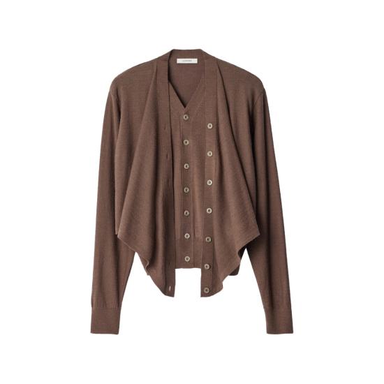 26FW 르메르 스웨터 PO0056 LK1063 BR310 BROWN
