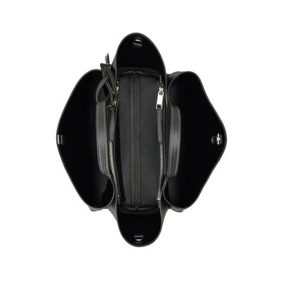 26FW 토즈 미니 토트백 XBWAPAFL100Q RIB999 BLACK - TODS