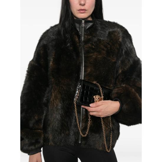 26FW 베르사체 숄더백 1A10501 1023359 1B00V BLACK - VERSACE