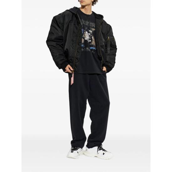 26FW 베트멍 탑 MH27LS206B BLACK - VETEMENTS