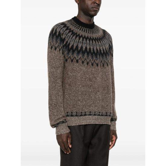 26FW 로베르토 콜리나 스웨터 263MYB12001 MORO BROWN - ROBERTO COLLINA