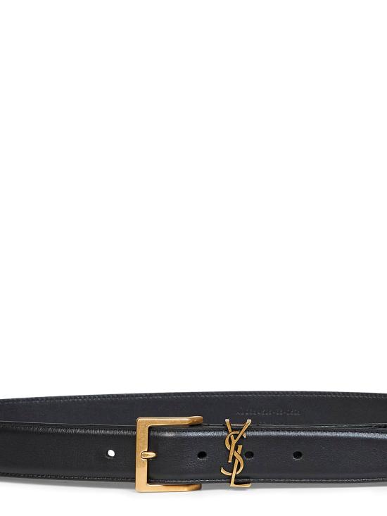 26FW 생로랑 벨트 864585BOO0W1000 BLACK - SAINT LAURENT
