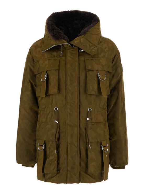 26FW 핑코 코트 107723 GREEN