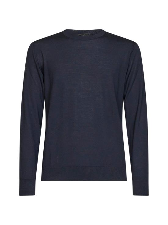 26FW 에르메네질도제냐 스웨터 UI15M9A4CRW402 BLUE