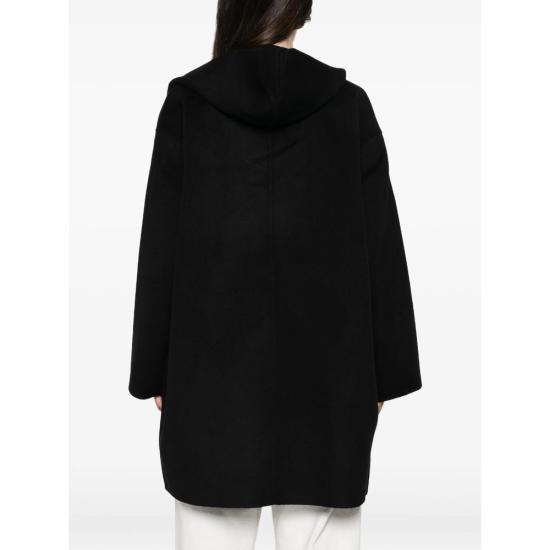 26FW 토템 코트 264 WRO0343 FB0006 001 BLACK - TOTEME