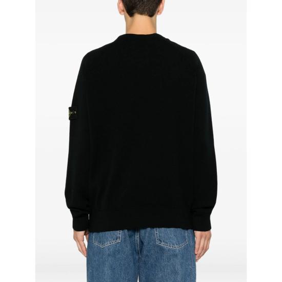 26FW 스톤 아일랜드 스웨터 155100020 S01A1 V0029 BLACK - STONE ISLAND