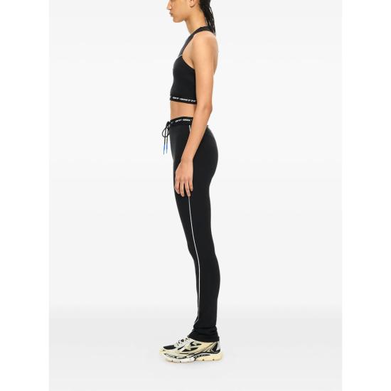 26SS 오프화이트 민소매 티셔츠 2VO05QS26JE R001 W003 BLACK - OFF WHITE