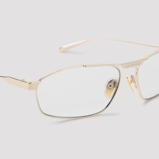 26FW 발렌시아가 선글라스 812830 T0005 1484 GOLD CLEAR - BALENCIAGA