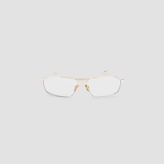 26FW 발렌시아가 선글라스 812830 T0005 1484 GOLD CLEAR - BALENCIAGA