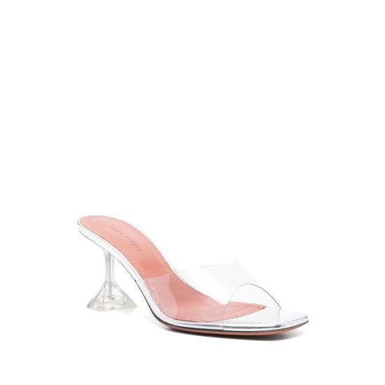 26FW 아미나 무아디 샌들 LUPITA GLASS 70 TRANS WHITE - AMINA MUADDI
