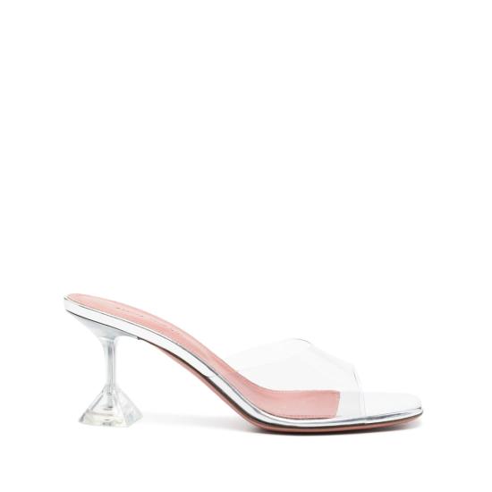26FW 아미나 무아디 샌들 LUPITA GLASS 70 TRANS WHITE