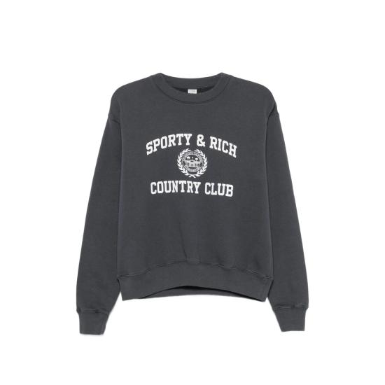 26FW 스포티앤리치 스웨터 ST098711218GY CARBO GRAY