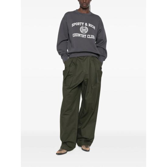 26FW 스포티앤리치 스웨터 ST098711218GY CARBO GRAY - SPORTY & RICH