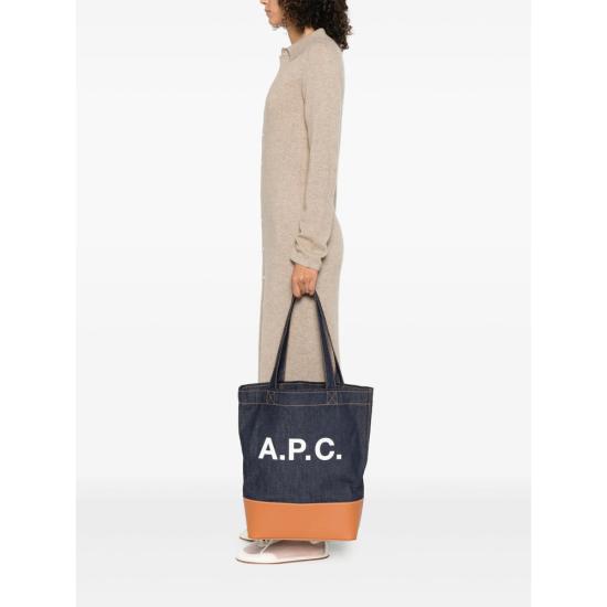 26SS 아페쎄 악셀 토트백 COHLO M61444 CAF BLUE - A.P.C.