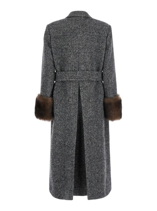 26FW 발렌티노 가라바니 코트 9B3CAH35 GRAY - VALENTINO GARAVANI