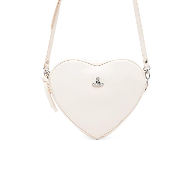 26FW 비비안웨스트우드 벨라 하트 크로스백 5801000OW S0026 A401 BEIGE - VIVIENNE WESTWOOD