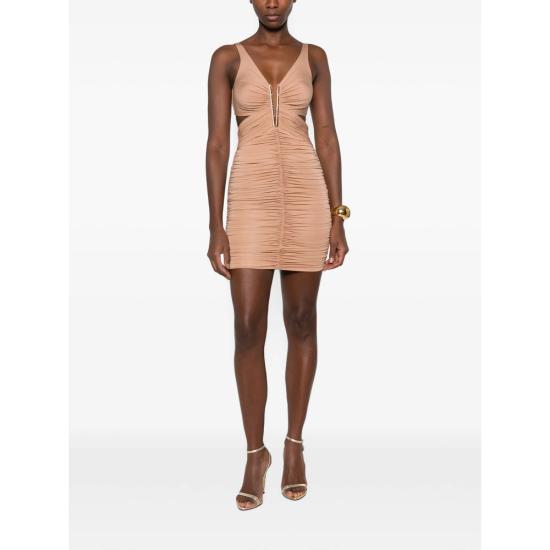 26FW 엘리자베타프랜치 원피스 AB03467E2 FK4 BEIGE - ELISABETTA FRANCHI
